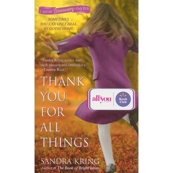 Pre-Owned Thank You for All Things (Wal) (Unknown) 0553592335 9780553592337