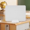thumbnail image 6 of figatia Desktop Partition Board Desk Divider Versatile for Home Study Test Workplace White PP Stand, 6 of 8