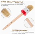 thumbnail image 5 of 6PCS Paint Brush Shower Cleaner Brush Electric Interior Angled Paint for Trim Bristle Brush Electric, 5 of 5