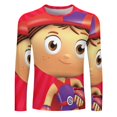 thumbnail image 2 of Super Why Mens T-Shirts Long Sleeve Printed Shirt Soft Casual Tee Top Fashion Lightweight Blouse S, 2 of 6