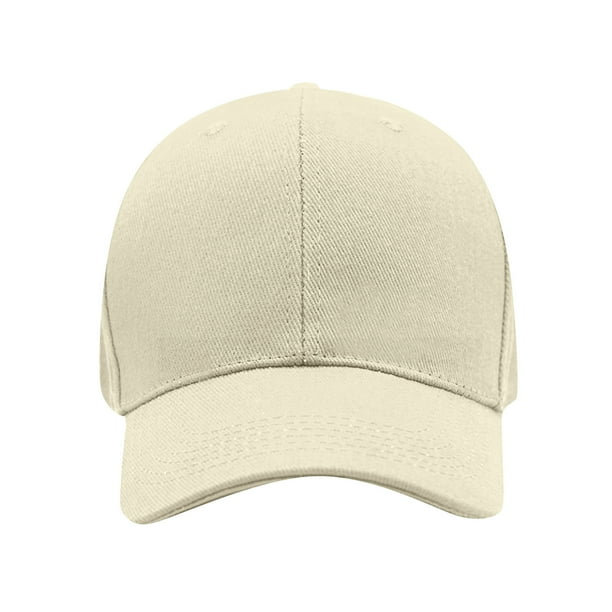 Gorra de béisbol unisex de moda veraniega informal con protección solar: algodón, talla única, color liso, uso diario y al aire libre
