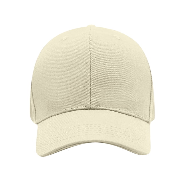 Gorra de béisbol unisex de moda veraniega informal con protección solar: algodón, talla única, color liso, uso diario y al aire libre
