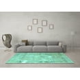 thumbnail image 3 of Ahgly Company Indoor Rectangle Persian Light Blue Traditional Area Rugs, 8' x 12', 3 of 4