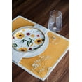 thumbnail image 4 of Fabstyles 100% Cotton Bali Placemats - Set of 4 | Machine Washable, Heavyweight Table Mats for Dining, Kitchen, and Outdoor Tables, 4 of 5