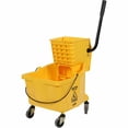 thumbnail image 2 of Genuine Joe, GJO02347, 35 QT Side Press Mop Bucket Wringer Combo, 1 Each, Yellow, 2 of 12