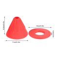 thumbnail image 3 of Reusable Silicon Resin Coffee Filter Strainer Dripper Coffee Machine Accessory for Home OutdoorRed, 3 of 4