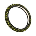 thumbnail image 7 of Kdxio Cute Cartoon Dinosaurs Green Silhouette Pattern Print Elastic Stretch Steering Wheel Cover,Auto Steering Wheel Cover,15 Inch Anti-Slip,Warm in Winter and Cool in Summer,Fit Suvs,Vans Cars,Trucks, 7 of 7