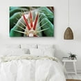 thumbnail image 2 of PixonSign Framed Wall Art Print Flowers Grow on Cactus Nature Wilderness Photography Realism Southwest Closeup Colorful Multicolor Neon for Living Room, Bedroom, Office - 16"x24", 2 of 4