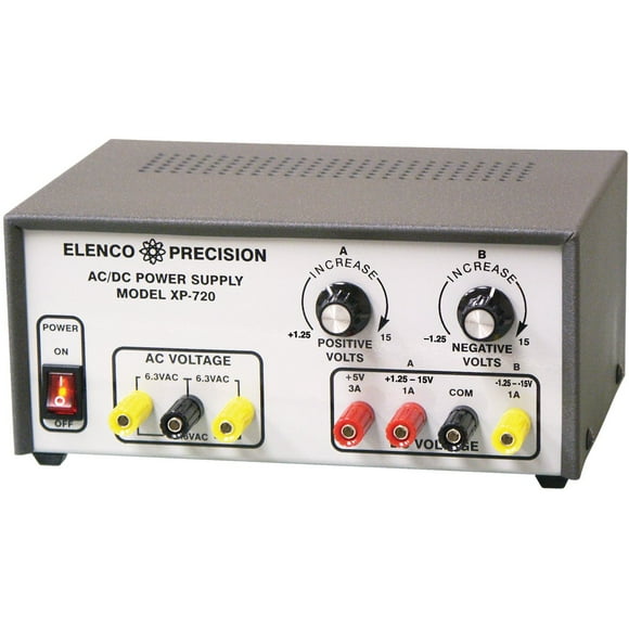 Elenco AC/DC Triple Output Power Supply Kit