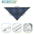 thumbnail image 6 of Dog Bandana 2 Pack,Dark Blue Christmas Snowflake Pattern Bandanas for Dogs,Cat Bandana,Small/ Large Dog Bandana 2 Size,Dog Bandanas Girl Boy, 6 of 6