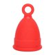 thumbnail image 2 of Silicone Menstrual Cup Women Soft Elastic Reusable Period Cup Female Body Care ToolRed S, 2 of 5