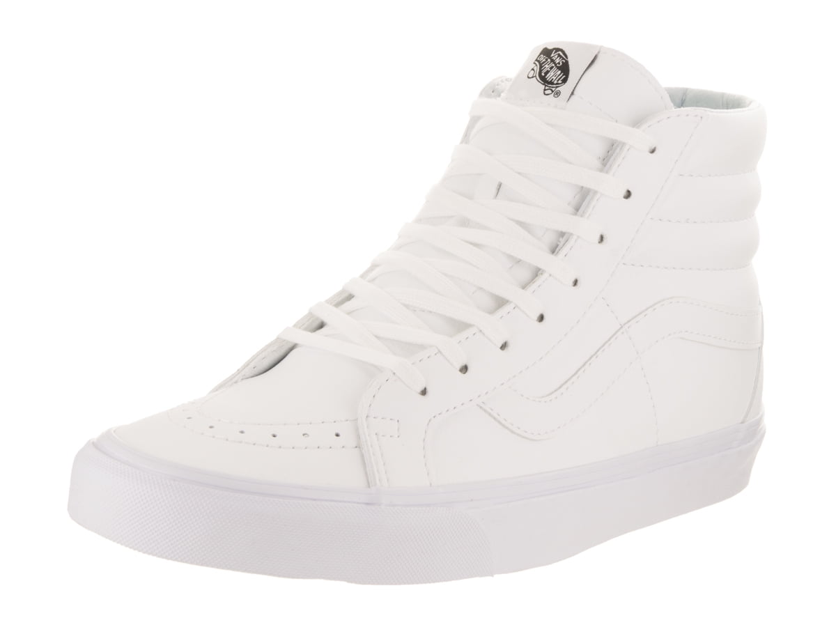 vans classic sk8 hi trainers in all white