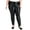 Black, variant on Anne Klein Womens Plus    Faux Leather Mid-Rise Skinny Pants