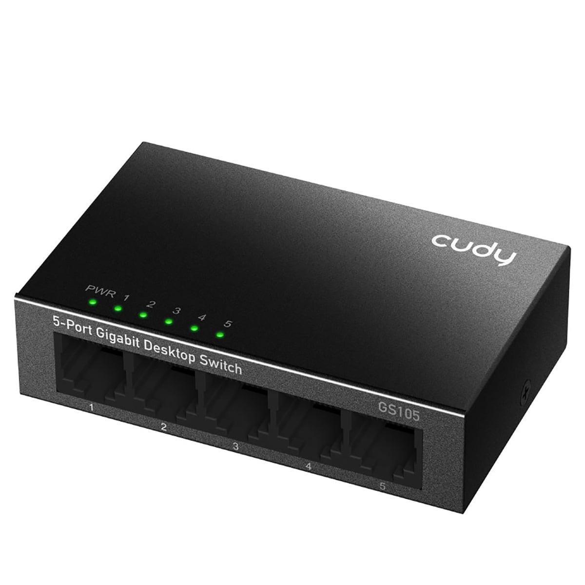 Cudy GS105 5-Port Gigabit Ethernet Unmanaged Network Switch with Metal Casing