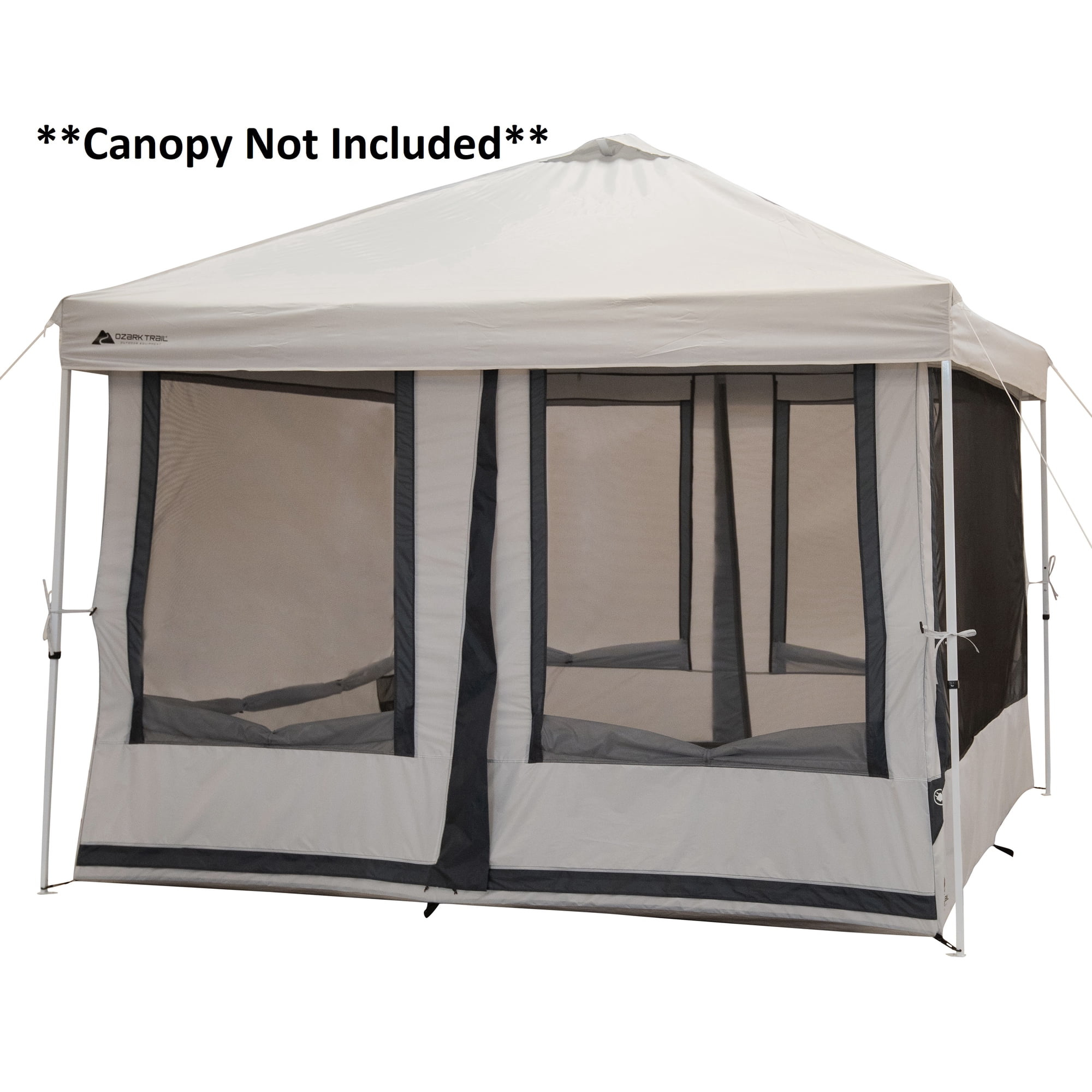 Ozark Trail 7-Person Screen House Connect Tent with Two Doors