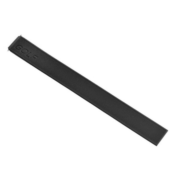 22MM SILICONE RUBBER WATCH BAND FOR TAG HEUER  WAE1111  WAE1112 GOLF BLACK TOP Q