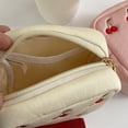 thumbnail image 7 of Cherry Embroidery Coin Purse PU Leather Trend Short Zipper Wallet Women Cute Mini Wallet Simple Fashion Wallets, 7 of 7