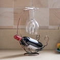 thumbnail image 6 of DRAFIDEEP 1Pack Decorative Bottle Holder Pirate Ship Wine Rack for Home and Bar Use Multi Color Iron Material, 6 of 8