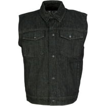 Z1R Denim, Polyester Black Motorcycle Jacket for Men