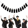 thumbnail image 3 of AMERTEER 1Set Bannière Photo de Graduation Distance Exquise Design Lettres Noires Ajustables 2022 Cadres Photo pour Fête Noir Taille Unique, 3 of 10