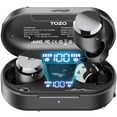 thumbnail image 1 of TOZO T12 (Compact Ergonomic Edition) Wireless Earbuds Bluetooth 5.3 Headphones, Call ENC Noise Cancelling Mic, 55Hrs Playtime App Customize EQ IPX8 Waterproof LED Digital Display Premium Sound Headset, 1 of 5