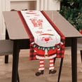 thumbnail image 4 of Christmas Table Flags Christmas Kitchen Living Room Table Decorations Home Party Decorations Santa Claus Party Decorations 13 X 72 Inch, 4 of 6