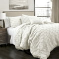 thumbnail image 2 of Ravello Pintuck 5 Piece Comforter Set by Lush Decor, 2 of 11