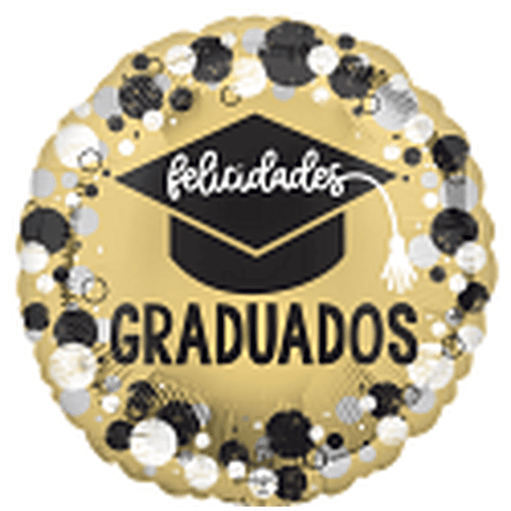 18C HX FELICIDADES GRADUADOS CIRCLES