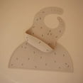 thumbnail image 2 of Mushie Silicone Baby Bib, Bees - Adjustable, Unisex Waterproof Toddler Bib for Easy Clean-Up, 2 of 6