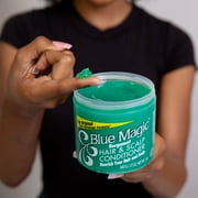 Blue Magic Bergamot Hair & Scalp Conditioner, 12 oz, Dry, Conditioning, Adult, Moisturizing