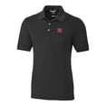 thumbnail image 2 of Men's Cutter & Buck Black Richmond Flying Squirrels DryTec Advantage Tri-Blend Pique Polo, 2 of 3
