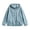 Light Blue, variant on Cmtiyu Denim Jacket for Women, Long Sleeve Drawstring Button Hooded Denim Jackets, Oversized Casual Outerwear Jean Jacket Coat with Pockets, S-2XL