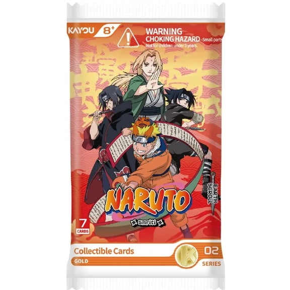 Collectible Kayou Naruto Smriti Earth Scroll 002 Collectible Card Display of 20 Packs