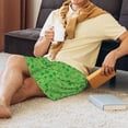 thumbnail image 3 of Wukai St Patrick's Day Men’s Short Pajama Pants With Pockets Soft Sleep Pj Shorts for Men-Small, 3 of 6