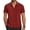 Red&black, variant on COOFANDY Mens Short Sleeve Button Down Shirt Plaid Button Up Shirts Casual 75% Cotton Work Shirts