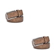 thumbnail image 1 of Minnieouse Cinturón de moda Elegante Casual Todo-fósforo ajustable Elástico Pantalón Cintura Aleación Retro Cinturones Ropa para Marrón 100cm 2piezas, 1 of 6