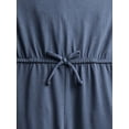 thumbnail image 2 of Wonder Nation Girls Sleeveless Cargo Jumpsuit, Sizes XS-XXL, 2 of 3