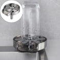 thumbnail image 4 of Enjuagadora automática de acero inoxidable, lavado vasos de presión, enjuagado vasos de vidrio para el hogar, restaurante, hogar plata perfecl enjuagadora de limpieza, 4 of 8