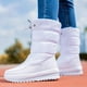 thumbnail image 2 of Botines Sin Deslizamiento Al Aire Libre Impermeable Botas Tibias Nieve Invierno para Mujeres Forradas, 2 of 9
