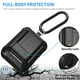 thumbnail image 4 of Gwong Electrónica Funda protectora anti-gota a prueba de golpes Amour Diseño Bluetooth-Compatible con el interruptor de bloqueo Auricular de Auriculares para AirPods 1/2/3 / Pro, 4 of 6