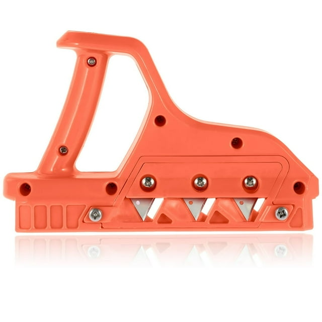 Plasterboard Fast Cutter Plasterboard Edger Precise 45° 60° Gypsum Board Chamferer with 10 Blades Plastic Plasterboard Edger Woodworking Hand Plane Tool for Drywall Plasterboard