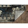 thumbnail image 7 of Linon Home Decor Vintage Collection Zeigler Rug Grey 2' x 3' Polyester Oriental, Border 0.25 - 0.5 inch 2' x 3' Entryway, Kitchen, Bathroom Beige, 7 of 7