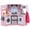 Pink, variant on Costway Wooden Kids Play Corner Kitchen with Realistic Lights & Sounds Lighted Range Hood Pink