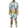 thumbnail image 5 of Bingfone Men'S Pajama Set 2 Piece Loungewear Pjs, Long Sleeve With Pajama Pants-African Women In Mountain Landscape, 5 of 9