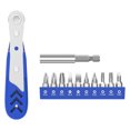 thumbnail image 1 of Juego de llaves de trinquete con llave de doble punta, par ajustable para coche (azul, 12 unidades) Ehuebsd Para estrenar, 1 of 8