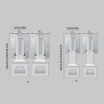 thumbnail image 3 of High Strength Adjustable Wall Bracket for Kitchen Range Hoods Corrosion Resistant Galvanized Steel Support Holder, 3 of 4