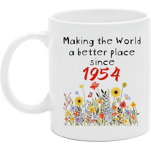 70th Birthday Gifts for Women Men, 1954 70th Birthday Gift Coffee Mug, 70 Year Old Birthday Gifts for Women Men, 70th Birthday Gift Ideas, 1954 Coffee Mug, 70th Birthday Mug, 11oz