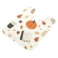 thumbnail image 7 of Yayeee Bath Rug for Bathroom Floor Non Slip Contour Fluffy Soft Absorbent Mat, 20"x24", Hand Drawn Pumpkin, 7 of 7