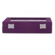 thumbnail image 4 of Petite boîte à bijoux en velours avec 24 compartiments, boîte de rangement pour boucles d'oreilles et bagues, avec serrure, violet, 4 of 4