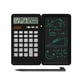 thumbnail image 2 of Mini calculadora científica con tableta de escritura, Calculadora financiera plegable, almohadilla de dibujo con bolígrafo óptico, pantalla de 12 dígitos Fivean unisex, 2 of 2